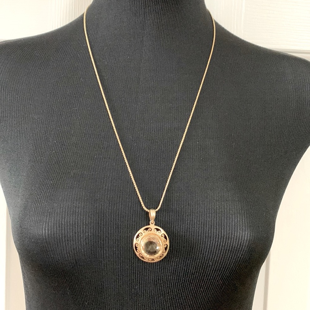 Tibetan Handmade Detailed Pendant Necklace ~